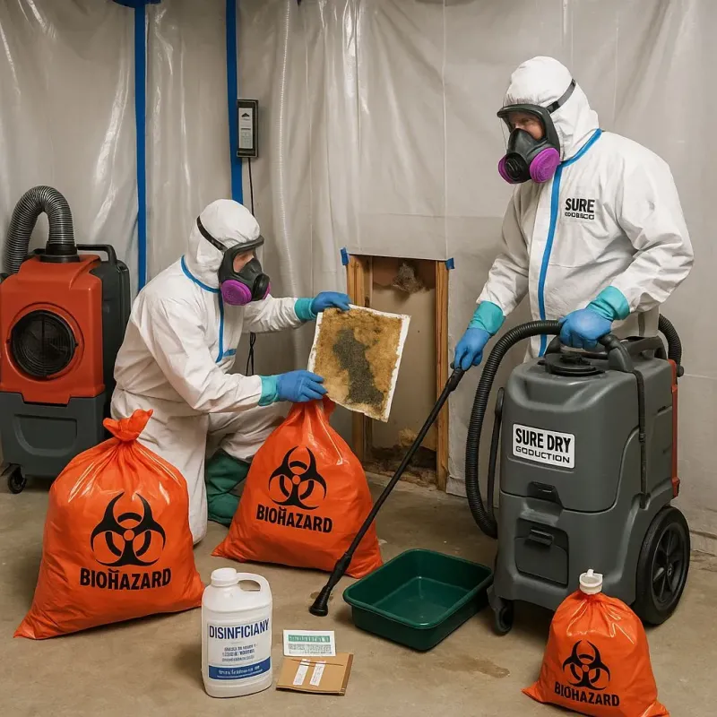 Contaminated Water Handling Protocols process in Hendron, KY