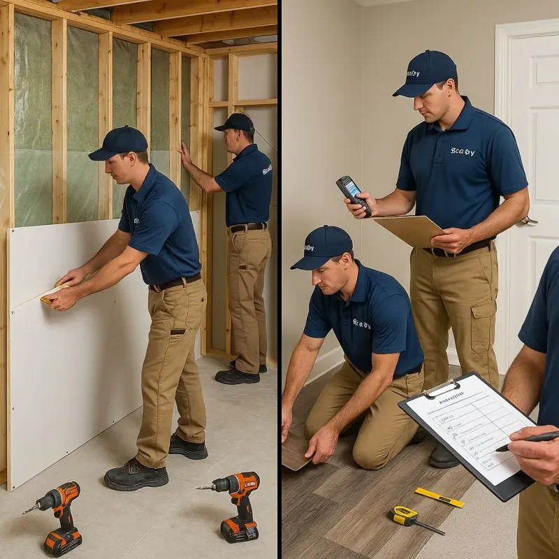 Repairs and Reconstruction process in Hendron, KY